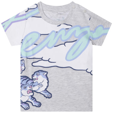 Playera KENZO gris para bebés